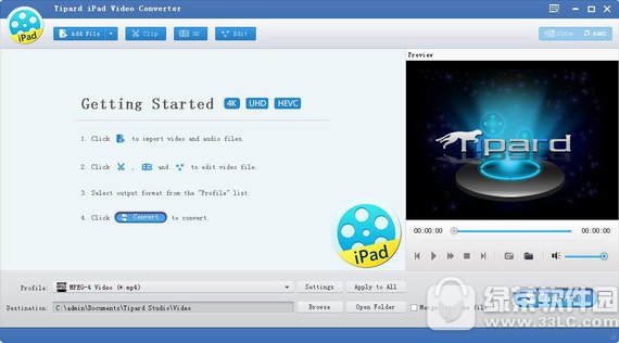 视频格式转换软件tipardipadvideoconverter