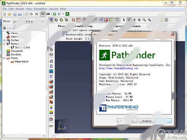 紧急疏散模拟软件Pathfinder